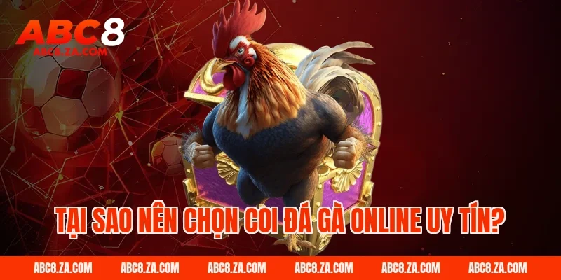 Tại sao nên chọn coi đá gà online uy tín?